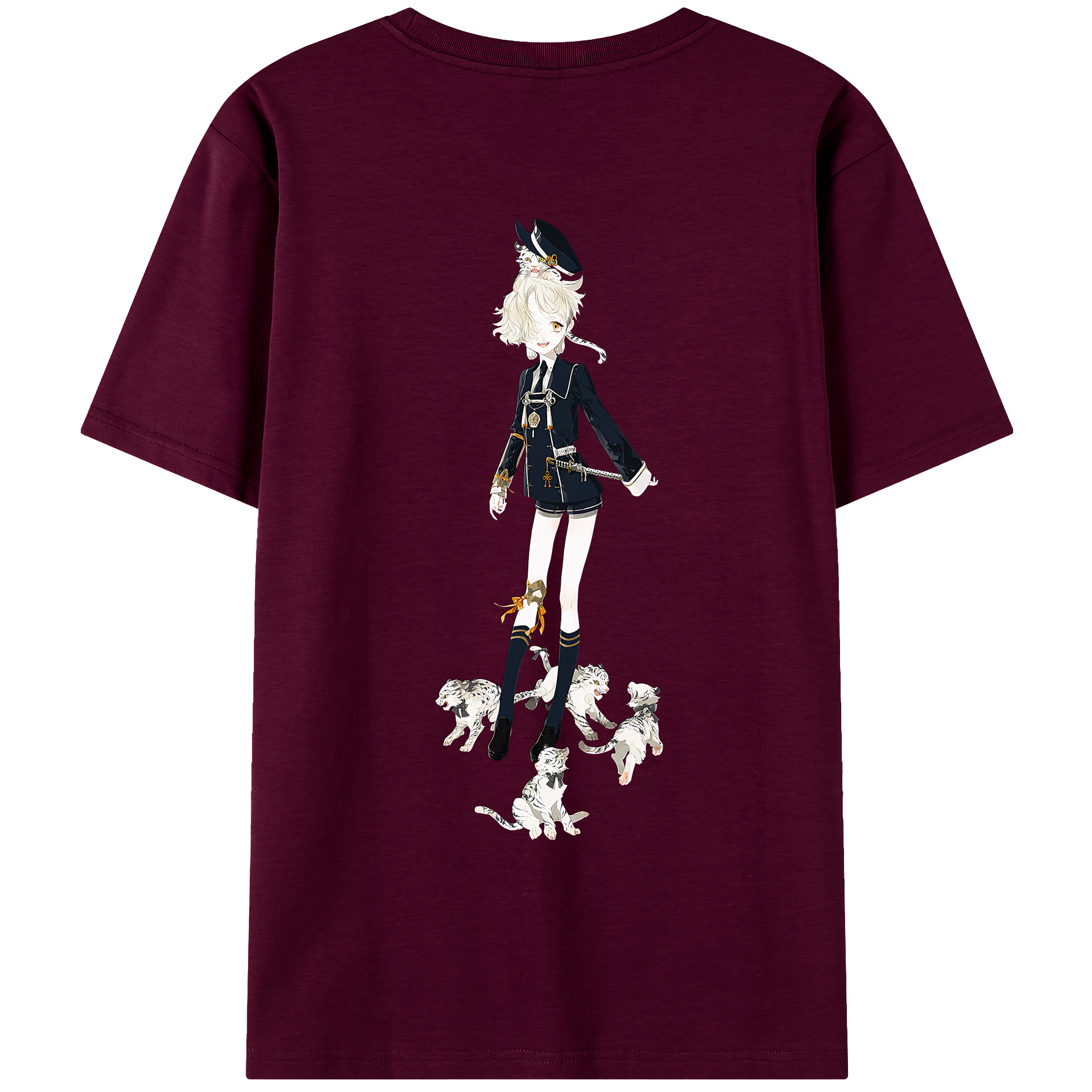 （画像用） 刀剣乱舞 Touken Ranbu レディース半袖Tシャツ(バックプリント)